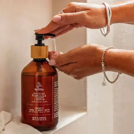 Vanilla, Lavender & Geranium - Organic Hand & Body Wash -Flourish by Urban Rituelle