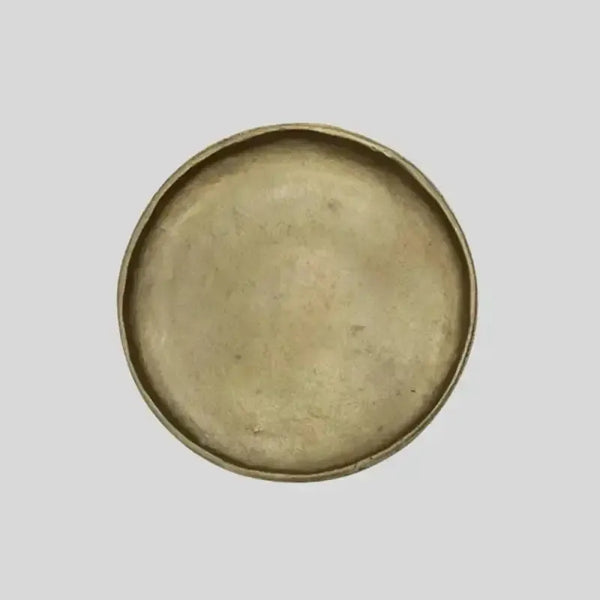 Hand Forged Brass Plate - Medium | House of Dudley