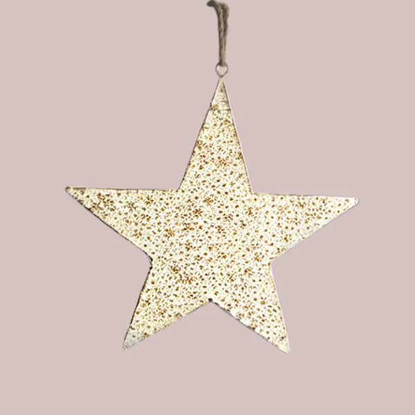 Metal Hanging Star Christmas – Christmas decorative piece gift Australia – House of Dudley Adelaide