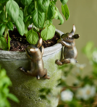 Thumbnail for Hanging Bunny Decor Gold