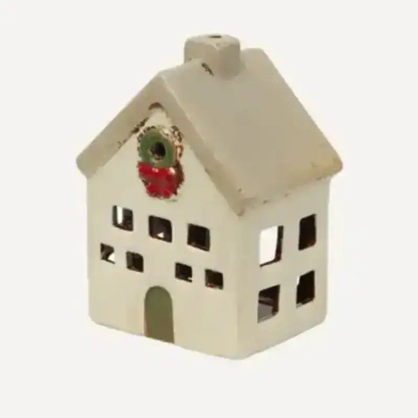 Tea Light Christmas Villa - Stone