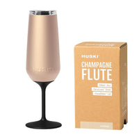 Thumbnail for Huski Champagne Flute Champagne Gold insulated – gift for entertaining Australia – House of Dudley Adelaide