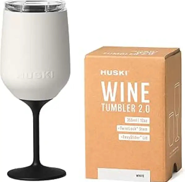Huski Wine Tumbler – White