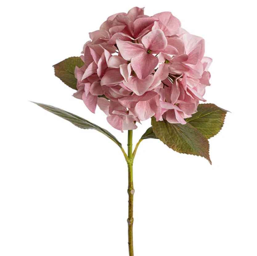 Faux Hydrangea Bouquet – Dusty Pink