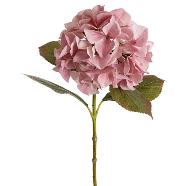 Faux Hydrangea Bouquet – Dusty Pink
