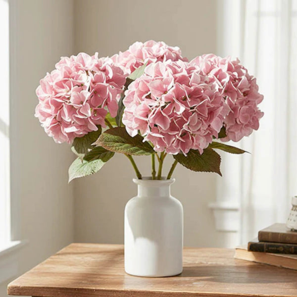 Faux Hydrangea Bouquet – Dusty Pink