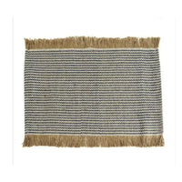 Thumbnail for Jai Jute Placemats - Denim / White | House of Dudley