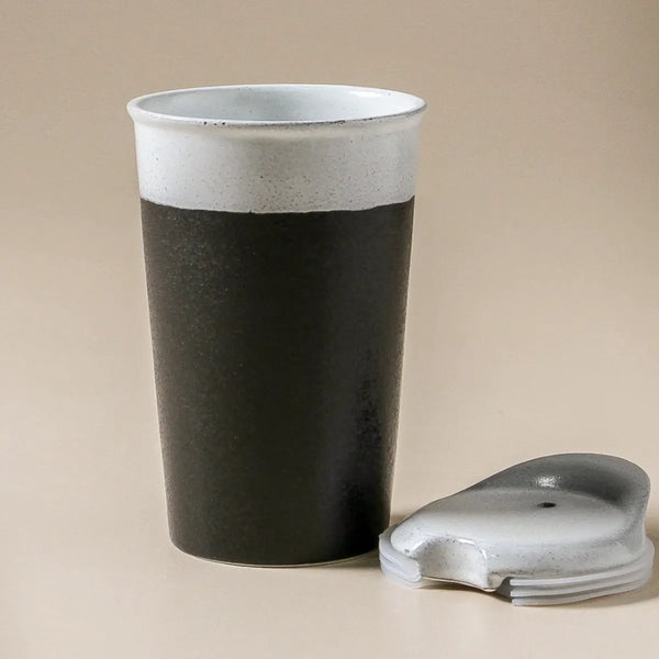 Keeper Ceramic Reusable Cup – Shale 270ml