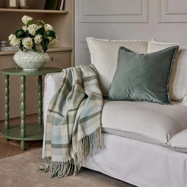 Throw kipling check 160x200