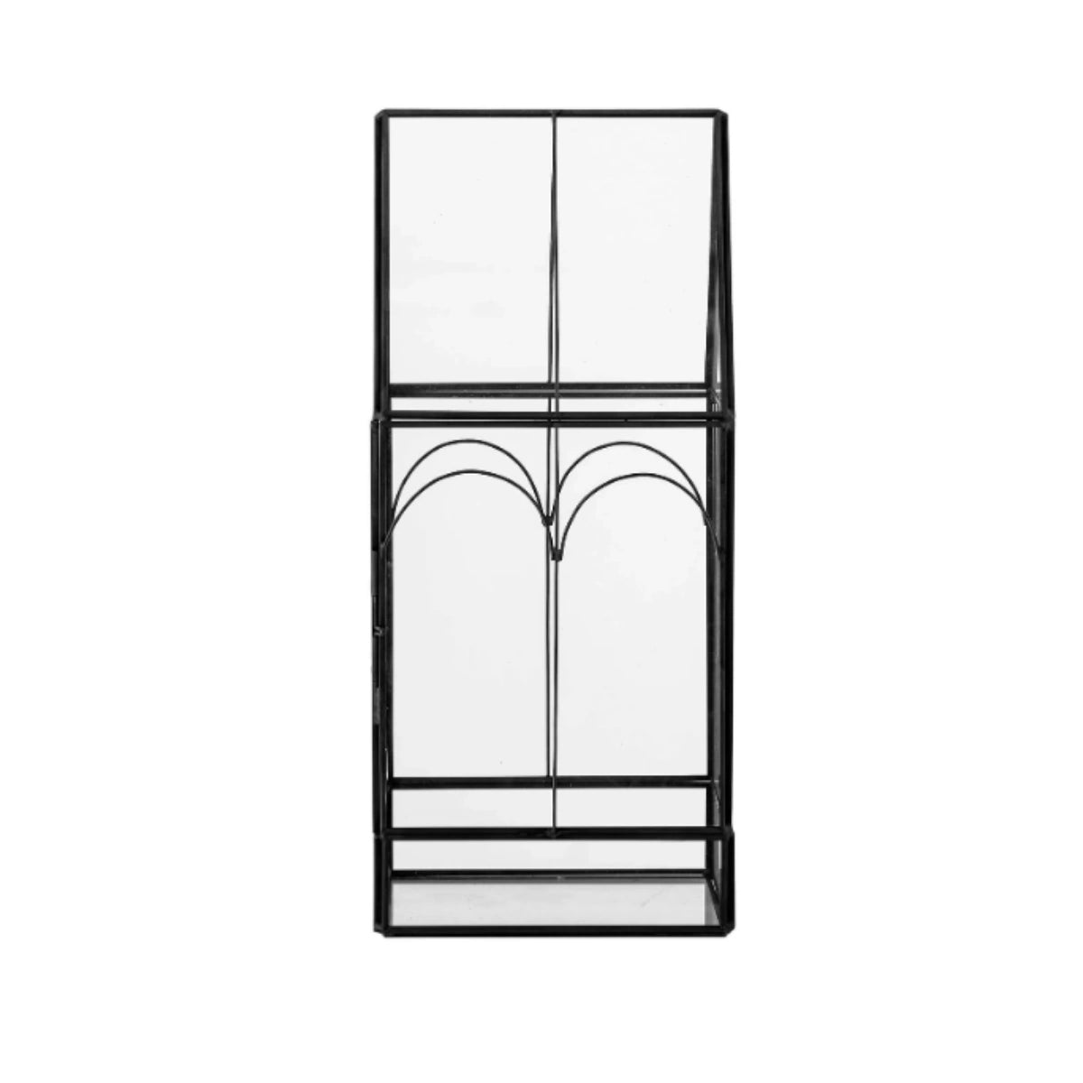Ianto glass display box from the side – alternate view