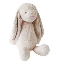 Thumbnail for Large Plush Bunny Beige