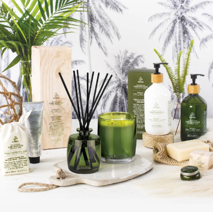Lemongrass, Lemon Myrtle, Grapefruit & Eucalyptus - Scented Soy Candle - 400gm -Calm Therapy by Urban Rituelle