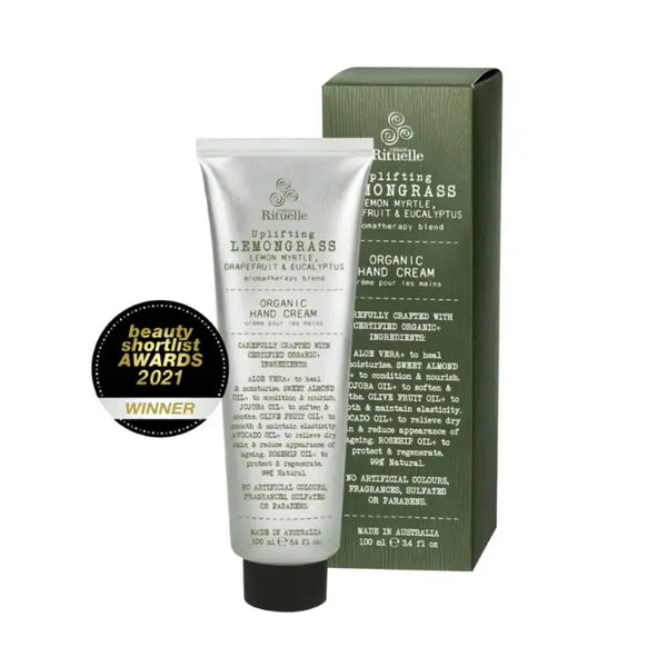 Lemongrass, Lemon Myrtle, Grapefruit & Eucalyptus - Organic Hand & Body Lotion- Calm Therapy by Urban Rituelle