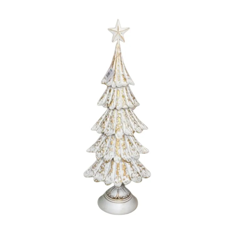 Lune Christmas Tree – Ivory Metal from House of Dudley