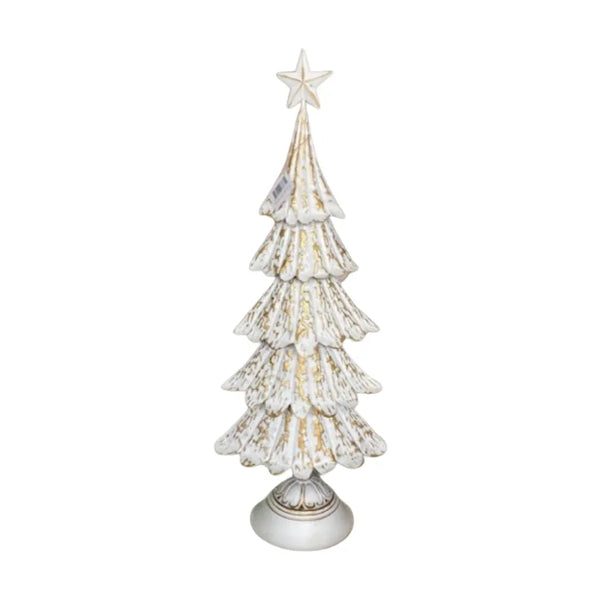 Lune Christmas Tree – Ivory Metal from House of Dudley
