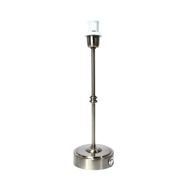 Silver USB Lamp Base