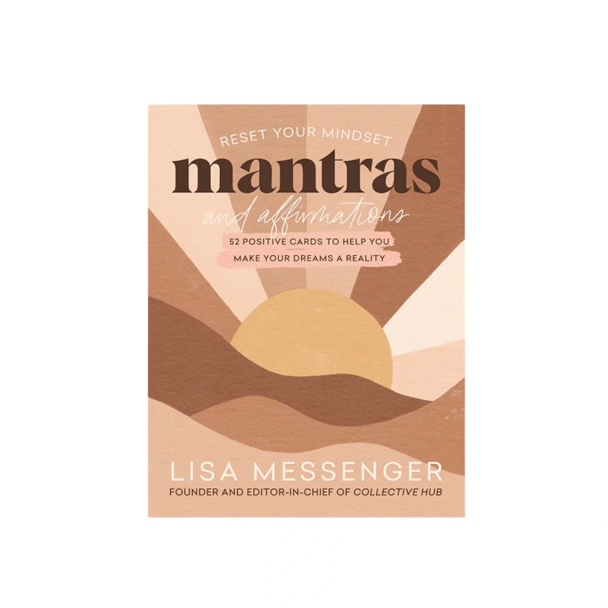 Mantras and Affirmations to Reset Your Mindset card deck