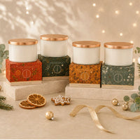 Thumbnail for Meeraboo Christmas Gold Lid Soy Candle – 330g