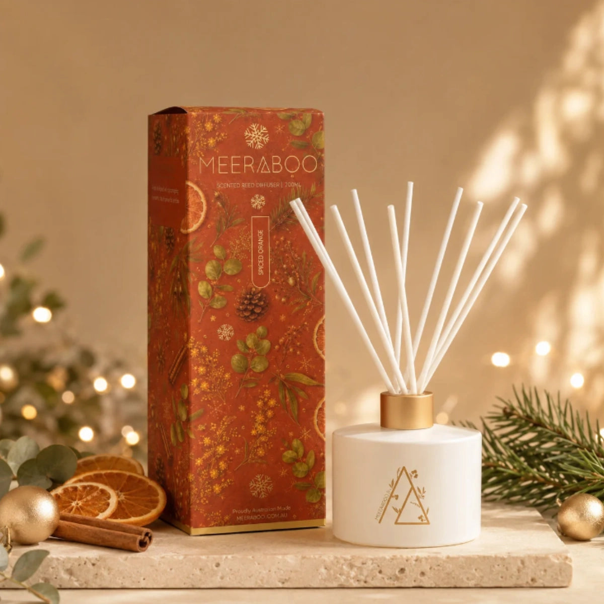 Meeraboo Christmas Reed Diffuser – 200ml