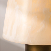 Thumbnail for Molten Table Lamp - resin shade close-up