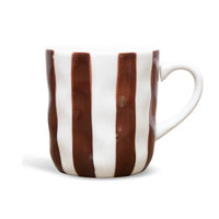 Thumbnail for Noss & Co Brown Stripe Mug from House of Dudley