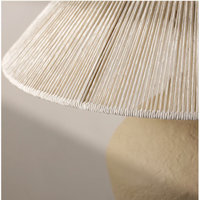 Thumbnail for Ossu Table Lamp Sand - rope shade detail