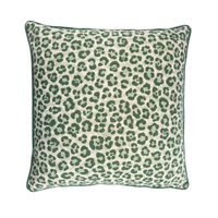 Thumbnail for Outdoor Emerald Leopard Cushion