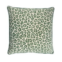 Thumbnail for Outdoor Emerald Leopard Cushion 50x50cm from House of Dudley