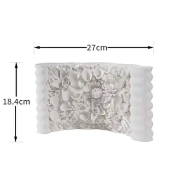 Petal Ceramic Vase - Handcrafted Wide – House of Dudley