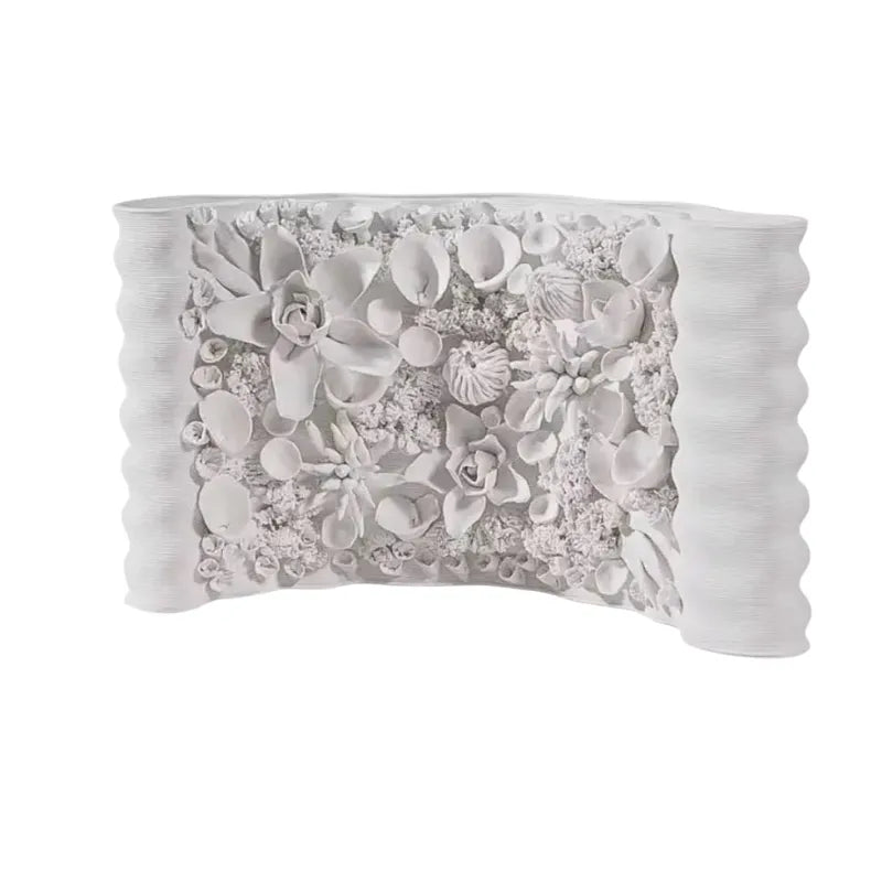 Petal Ceramic Handcrafted Vase – Wide from House of Dudley