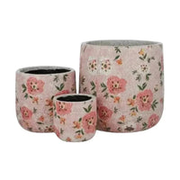 Thumbnail for Pink Poppy Ceramic Pot – Large from House of Dudley