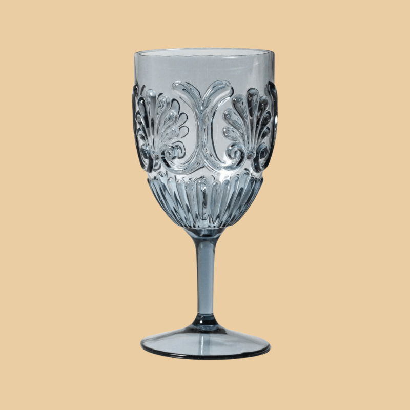Flemington Acrylic Wine Glass - Blue – High quality House of Dudley homewares