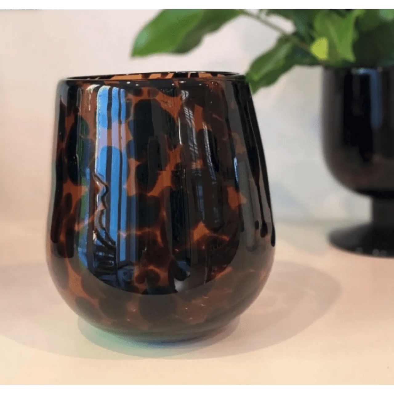Tortoiseshell Tealight Holder – High quality House of Dudley homewares