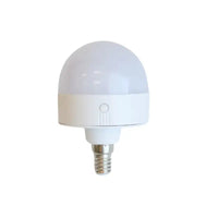 Thumbnail for White LED light bulb on a white background