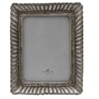 Thumbnail for Fanned Rectangle Frame Pewter Finish 5x7