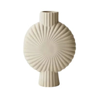 Thumbnail for Riccasi Vase - Sand – Elegant vessel for fresh or dried blooms | House of Dudley