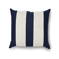 Thumbnail for Riley NNavy / Linen Patch Cushion from House of Dudley