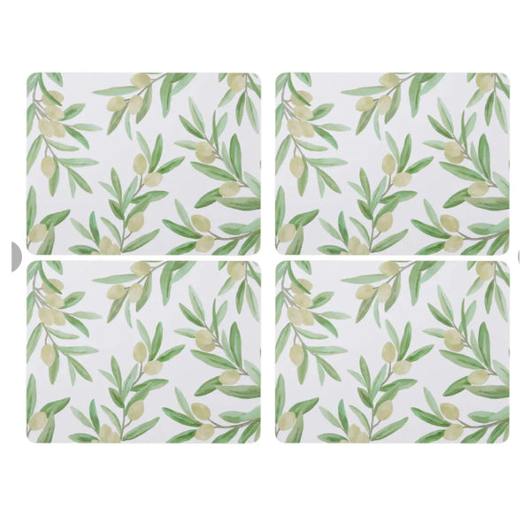 Sicilian Olive Rectangle Placemat S4