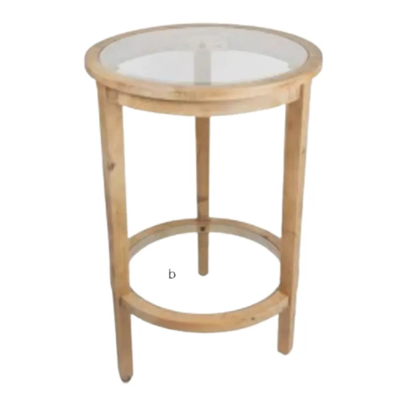 Yass Timber Double Shelf Side Table | House of Dudley