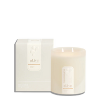 Thumbnail for al.ive body – Home Soy Candle – Mango & Lychee 330g