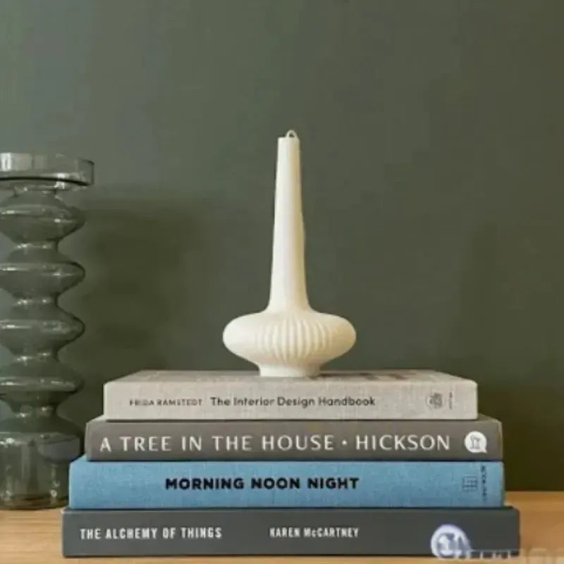 Sculptural Soy Wax Candle - Ridge Lantern – Create a calm ambience | House of Dudley