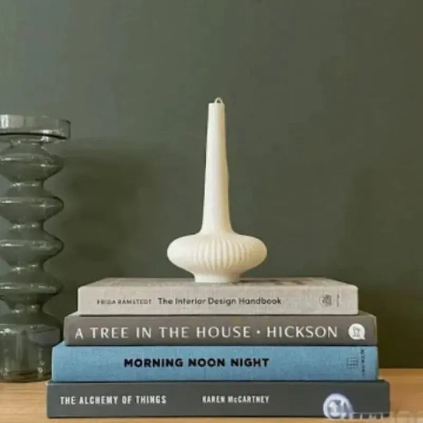 Sculptural Soy Wax Candle - Ridge Lantern