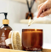 Thumbnail for FL Vanilla, Lavender & Geranium - Scented Soy Candle - 400gm
