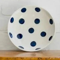 Thumbnail for Spot Salad Bowl - Navy | House of Dudley