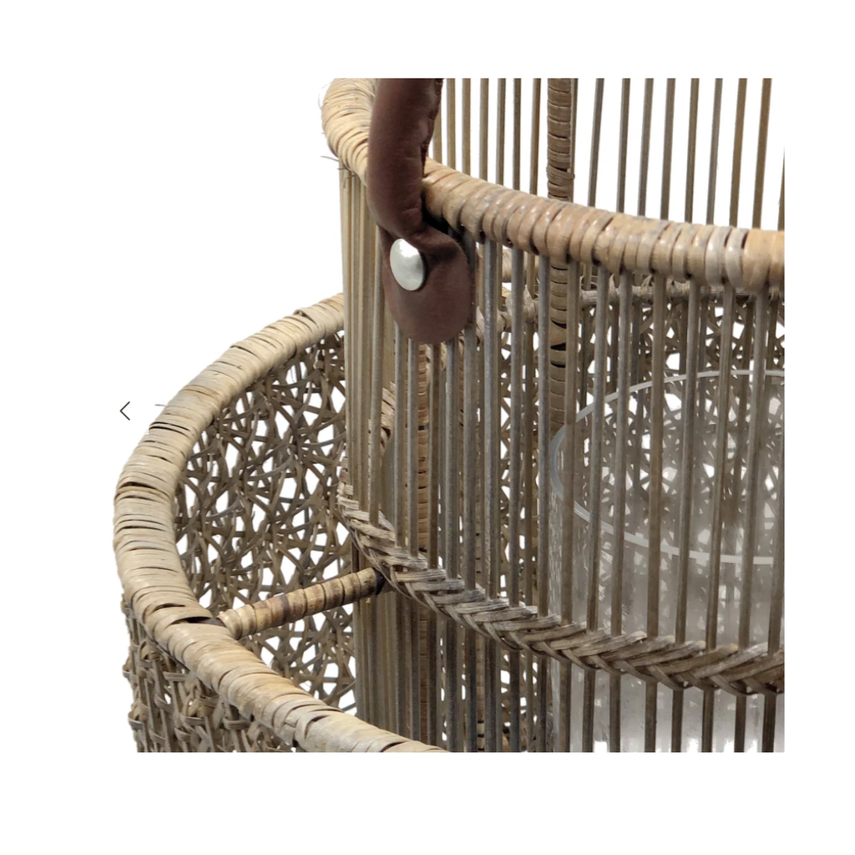Sunset Lantern – Natural Rattan 45cm