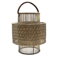 Thumbnail for Sunset Lantern – Natural Rattan 45cm