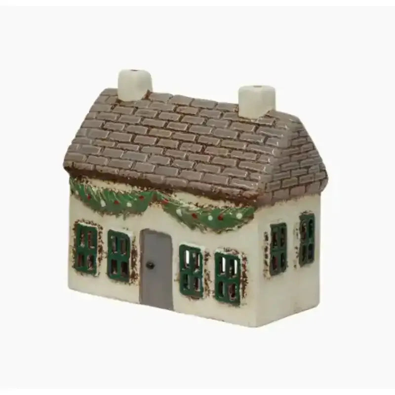 Tea Light Cottage with Swag | House of Dudley