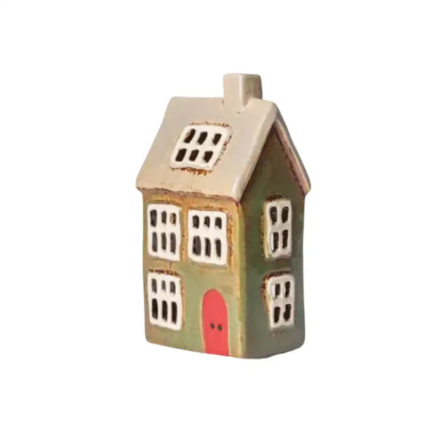 Tea Light House – Christmas Green