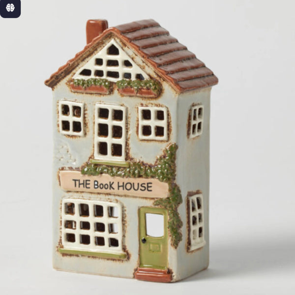 Book House Tealight Holder
