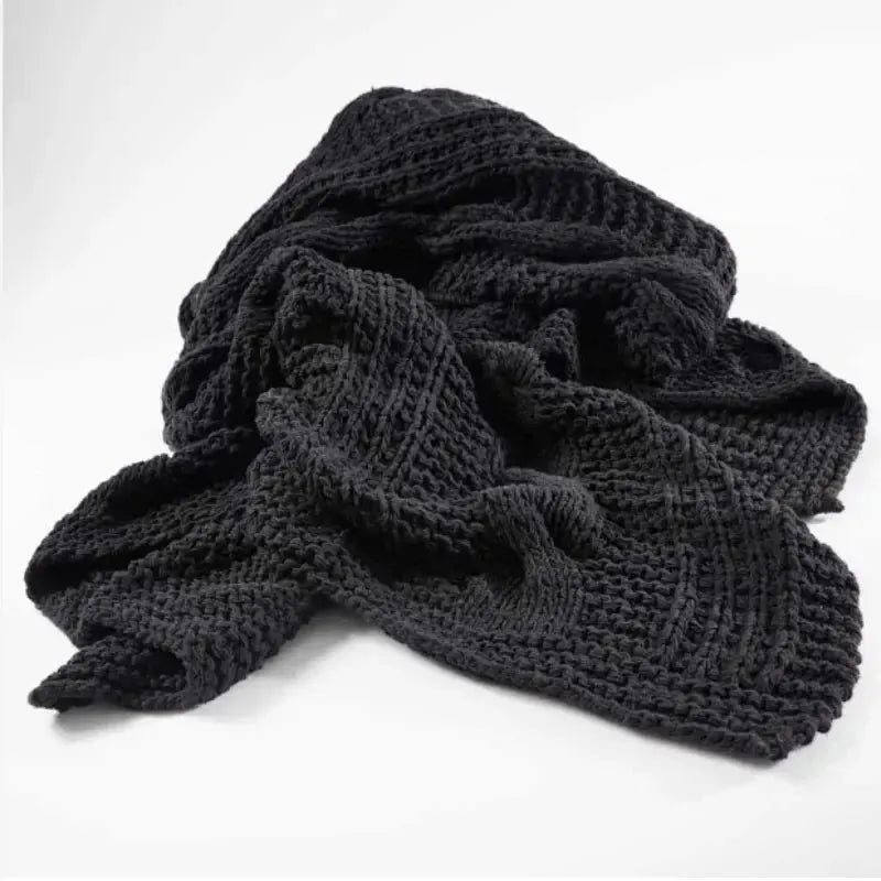 Heirloom Handwoven Throw - Black | House of Dudley